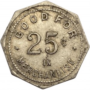 Canada Formosa Ontario 25 Cent Dentinger & Beingessner Merchant Token 392-A-C