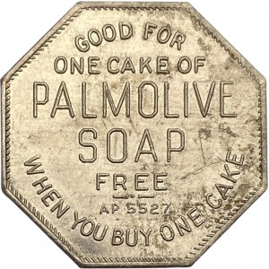 Canada Palmolive Soap One Cake Octagonal Token