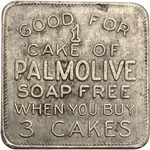 Canada Palmolive Soap One Cake Square Token
