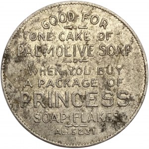 Canada Palmolive Soap One Cake Round Token