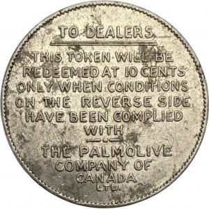 Canada Palmolive Soap One Cake Round Token