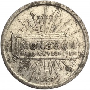 Canada Toronto Ontario 1 Cent Monsoon Tea Merchant Token