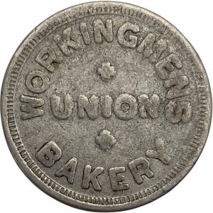 Canada Winnipeg Manitoba 2 Loafs Workingmen's Union Bakery Merchant Token #2