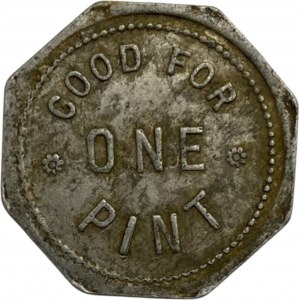 Canada Hagersville Ontario One Pint Fairview Farm Dairy Merchant Milk Token