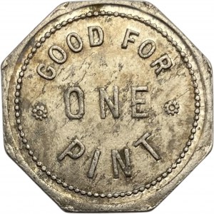 Canada Hagersville Ontario One Pint Fairview Farm Dairy Merchant Milk Token