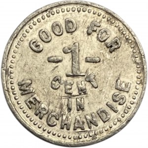 Canada Hagersville Ontario 1 Cent J.H. Hager Merchant Token 456-B-Gx