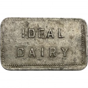 Canada Hanover Ontario 1 Quart Ideal Dairy Merchant Milk Token