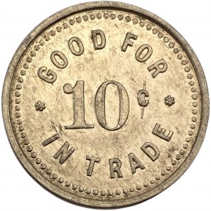 Canada Harrow Ontario 10 Cent John Stocker Merchant Token 474-A-D