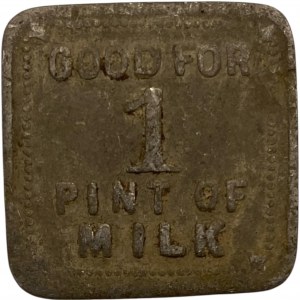 Canada Havelock Ontario 1 Pint Milk R.G. Rutherford Merchant Milk Token