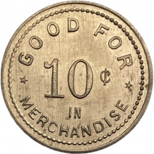 Canada Innerkip Ontario 10 Cent Geo. A. Scott Merchant Token 514-B-D