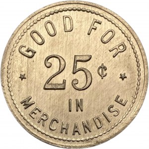 Canada Innerkip Ontario 25 Cent Geo. A. Scott Merchant Token 514-B-C