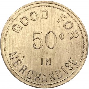 Canada Innerkip Ontario 50 Cent Geo. A. Scott Merchant Token 514-B-B