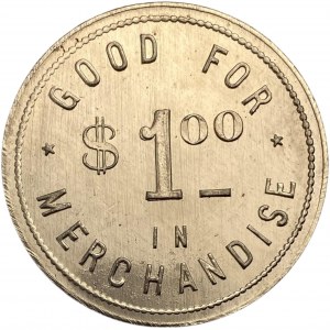 Canada Innerkip Ontario 1 Dollar Geo. A. Scott Merchant Token 514-B-A