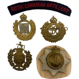 Canada Lot of Badges & Shoulder Title (5 Pieces)