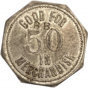 Canada Inwood Ontario 50 Cent J. Armstrong & Co. Merchant Token 516-B-B
