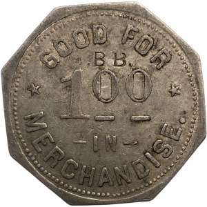Canada Inwood Ontario 1 Dollar J. Armstrong & Co. Merchant Token 516-B-Ax