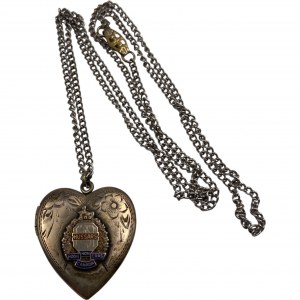 Canada Canadian First Hussars Sterling Silver Locket