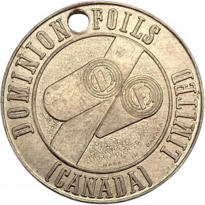 Canada Dominion Foils Limited Medallion / Token
