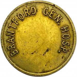 Canada Brantford Ontario General Hospital Parking Medallion