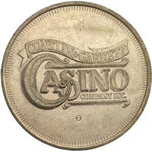 Canada Brantford Ontario 1980 1 Dollar Conklin & Garrett Casino Medallion