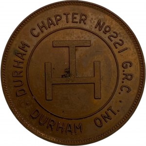 Canada Durham Ontario Chapter No. 221 Medallion