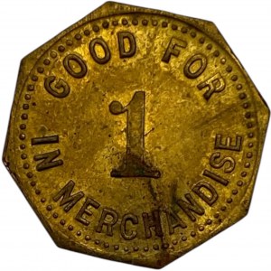 Canada Forest Ontario 1 Cent R.J. Vincent Merchant Token 384-H-Fx