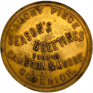 Canada Goderich Ontario 50 Cent Cameron & Moore Merchant Token 428-A-B