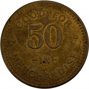 Canada Hanover Ontario 50 Cent E.F. Graff & Co Merchant Token 468-B-B