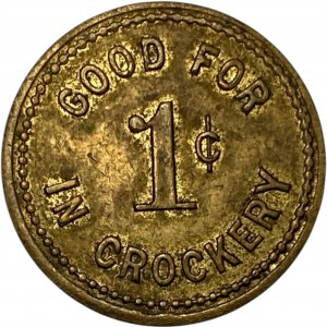 Canada Meaford Ontario 1 Cent Sewell's Merchant Token 632-C-F