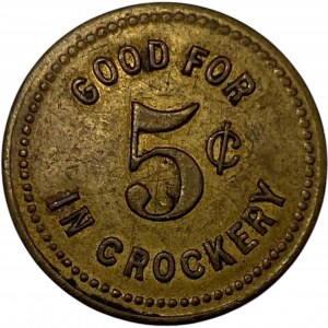 Canada Meaford Ontario 5 Cent Sewell's Merchant Token 632-C-E