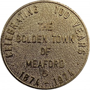 Canada Meaford Ontario 1974 Centennial Medallion