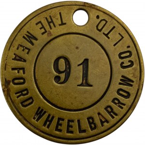 Canada Meaford Ontario Meaford Wheelbarrow Co. Ltd. Medallion