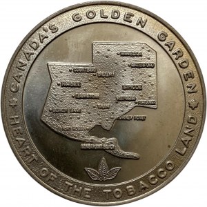 Canada Norfolk County 1967 Centennial Medallion