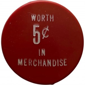 Canada Niagara Falls Ontario 5 Cent Dorchester Car Sales Merchant Token 708-K-E