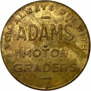 Canada Paris Ontario Adam's Motor Graders Medallion