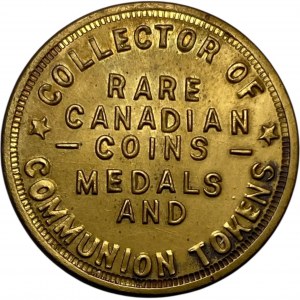 Kanada Owen Sound Ontario Medailon numismatika W.R. McColla