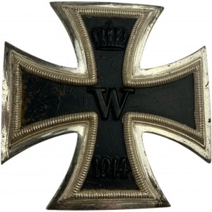 German 1914 Iron Cross First Class by Wilhelm Deumer