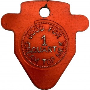 Canada Port Elgin Ontario Dairy 1 Quart Merchant Milk Token