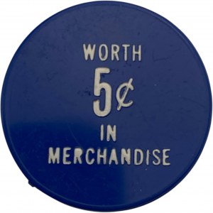 Canada Ridgeway Ontario 5 Cent Thunderbird Inn Merchant Token