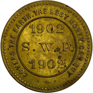 Kanada Stratford Ontario 1902 Duncan L. Myers Hardware Medallion