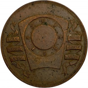 Canada St. Catharines Ontario 1936 Masonic Token chapter No. 13