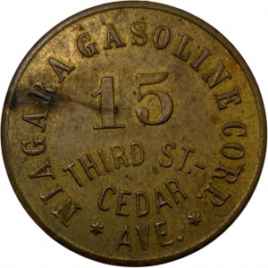 United States Buffalo New York Niagara Gasoline Corp. Medallion