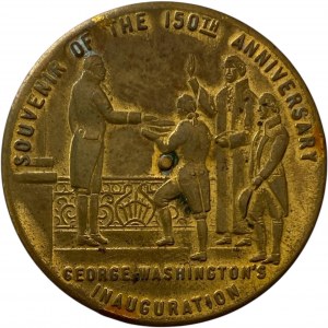 United States New York New York 1939 World's Fair Medallion