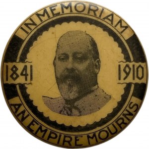 Great Britain 1841 - 1910 King Edward VIII Memorial Pin
