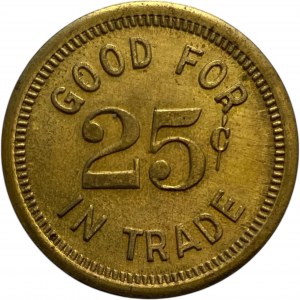 United States Trona CA 25 Cent A.P. & C. Corp Merchant Token