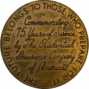 Prudential Insurance 1950 75th Anniversary Medallion