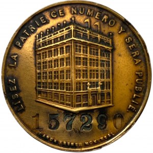 Canada Montreal Quebec Jeanne D'Arc Medallion