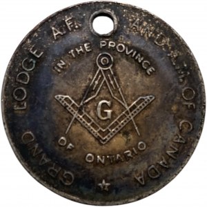 Canada Ontario 1955 Masonic Token 100th Anniversary