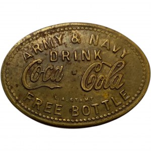 United States Coca-Cola Free Bottle Token