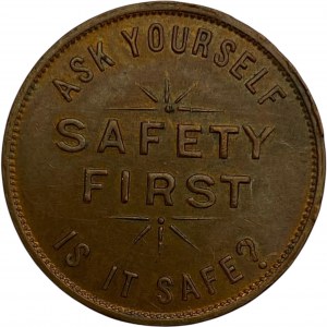 Canada Toronto Ontario Casuality Insurance Co. Medallion